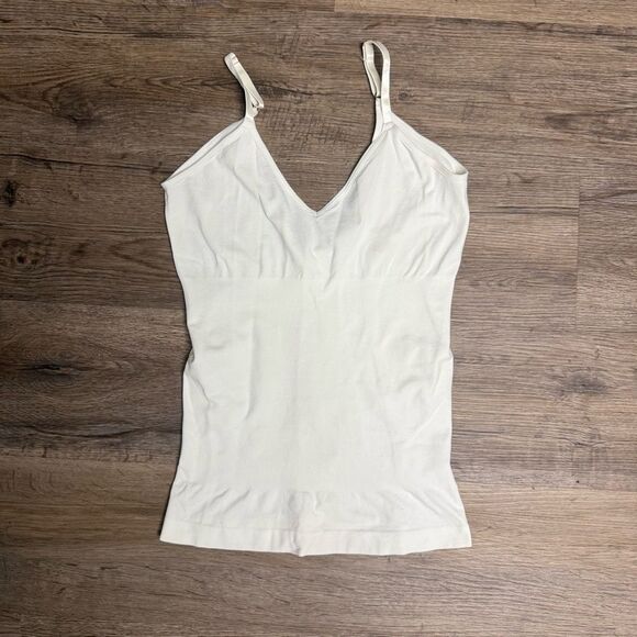 Danskin White Shapewear Camisole Top - Picture 1 of 9